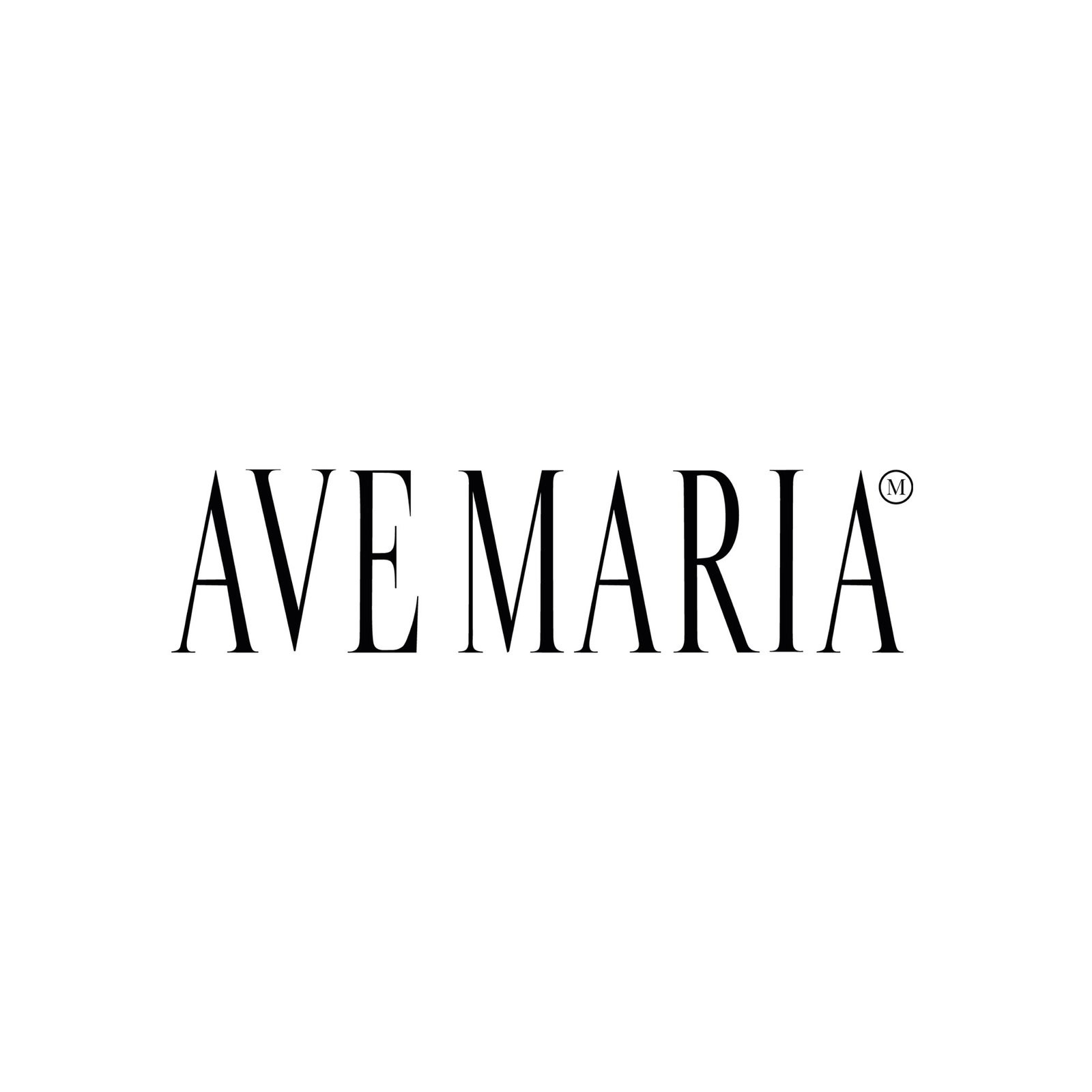 Logo da marca Ave Maria.